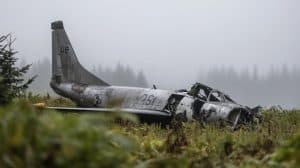 Search Ongoing for Two Crew Members after Navy Jet’s Crash near Mount Rainier