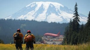 Mount Rainier Jet Crash: Search for Navy Crew Continues