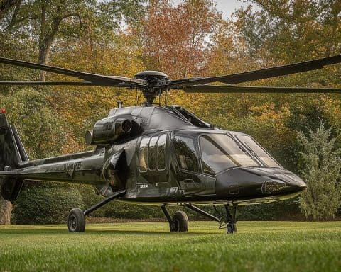 Iconic Airwolf Helicopter: A Rare Collector’s Gem Amidst Modern Aerial Innovations