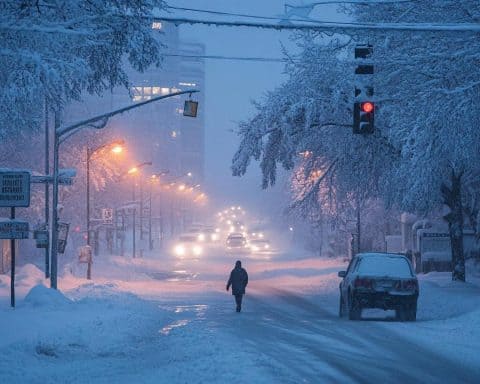 Winter Unveiled: How A Historic Chill Transformed Anchorage Overnight