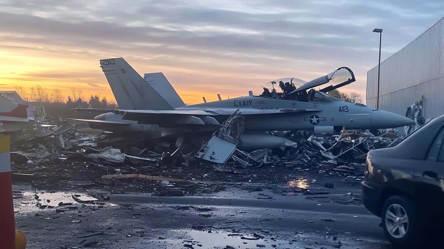 Navy EA-18G Growler Collides in Washington: Crew Status Undetermined