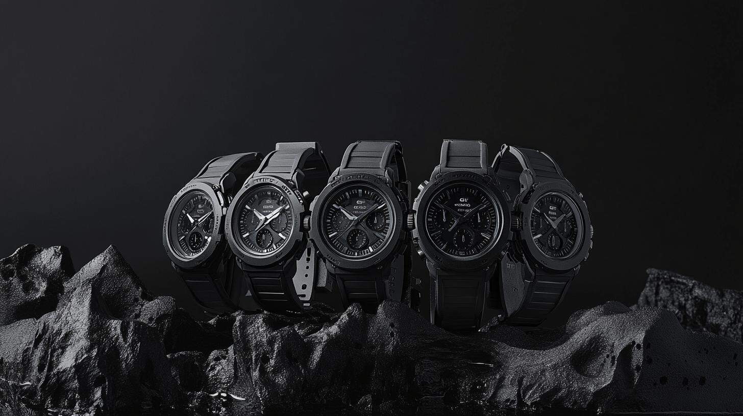 New Monochrome Marvels: G-SHOCK's Latest All-Black Collection Captivates