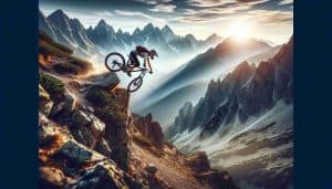 Unbelievable Mountain Adventure: Biker Defies the Odds in the Tatra Mountains