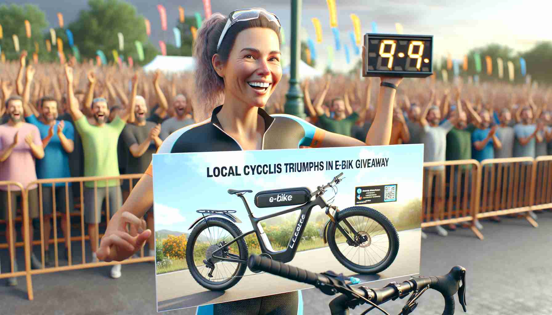 Local Cyclist Triumphs in E-Bike Giveaway