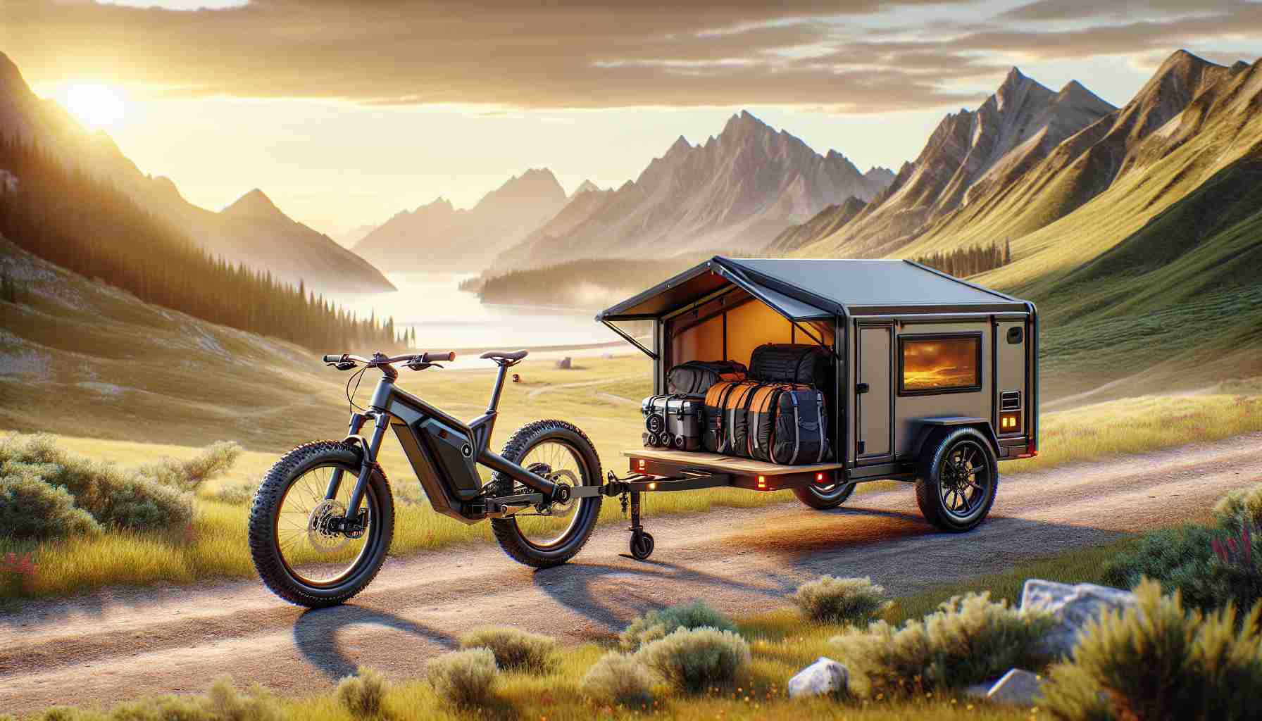 Revolutionizing Outdoor Adventures: The E-Bike Camping Trailer