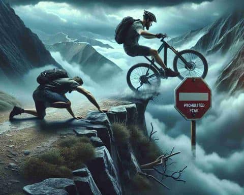 Adventurous Cyclist Takes on the Forbidden Summit in a Shocking Misadventure