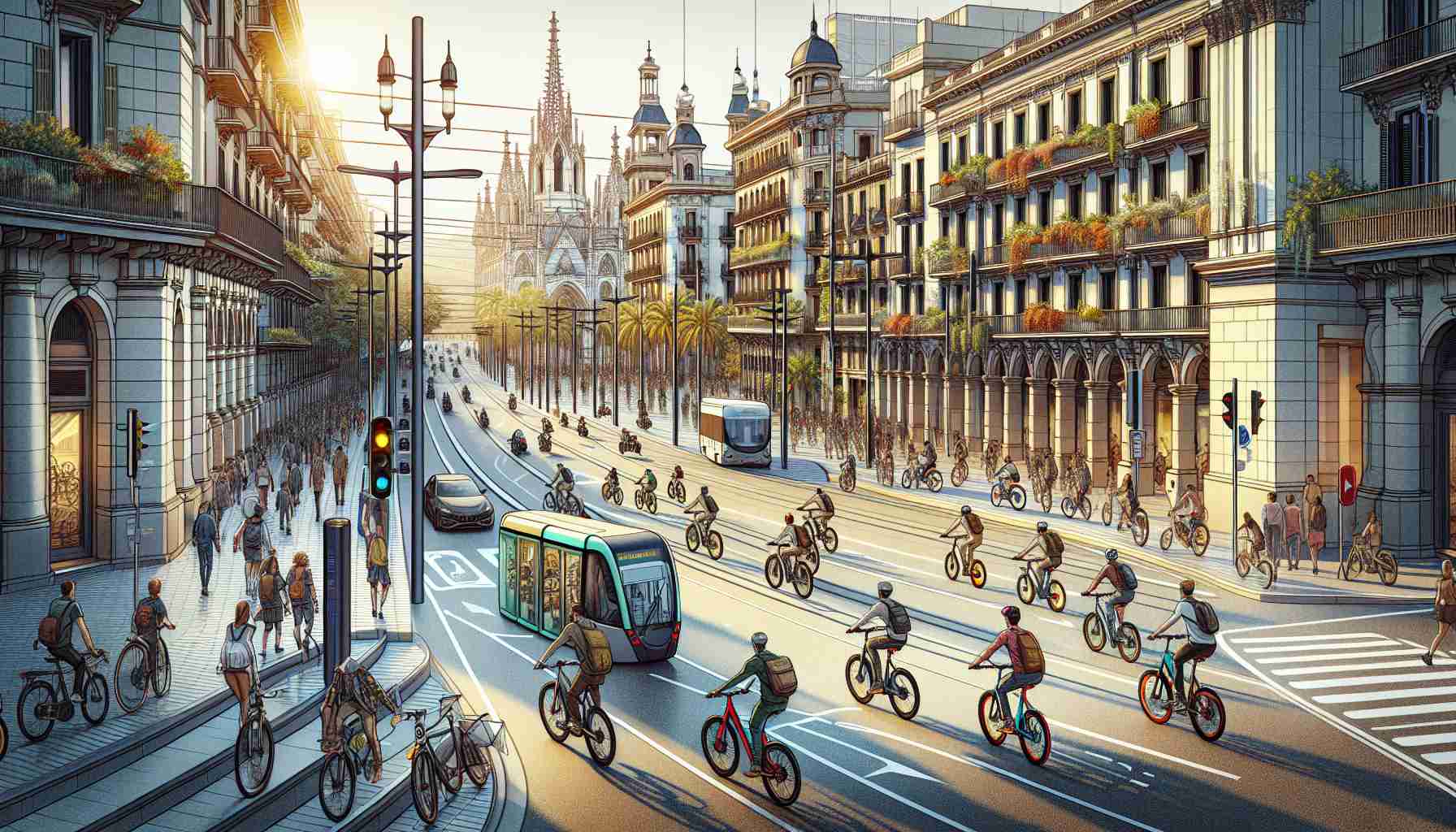 Barcelona’s Bicycle Revolution: Embracing Electric Mobility