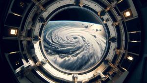 Hurricane Milton Viewed from Space Capsule