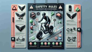 Safety Rules for Cyclists and E-Scooter Riders: A Must-Know Alert