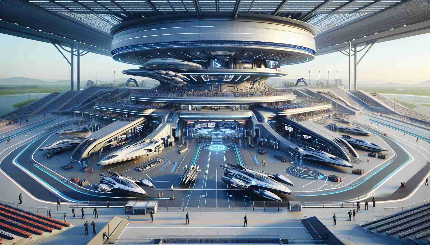 Airspeeder Partners with HOK for Futuristic Racing Hub