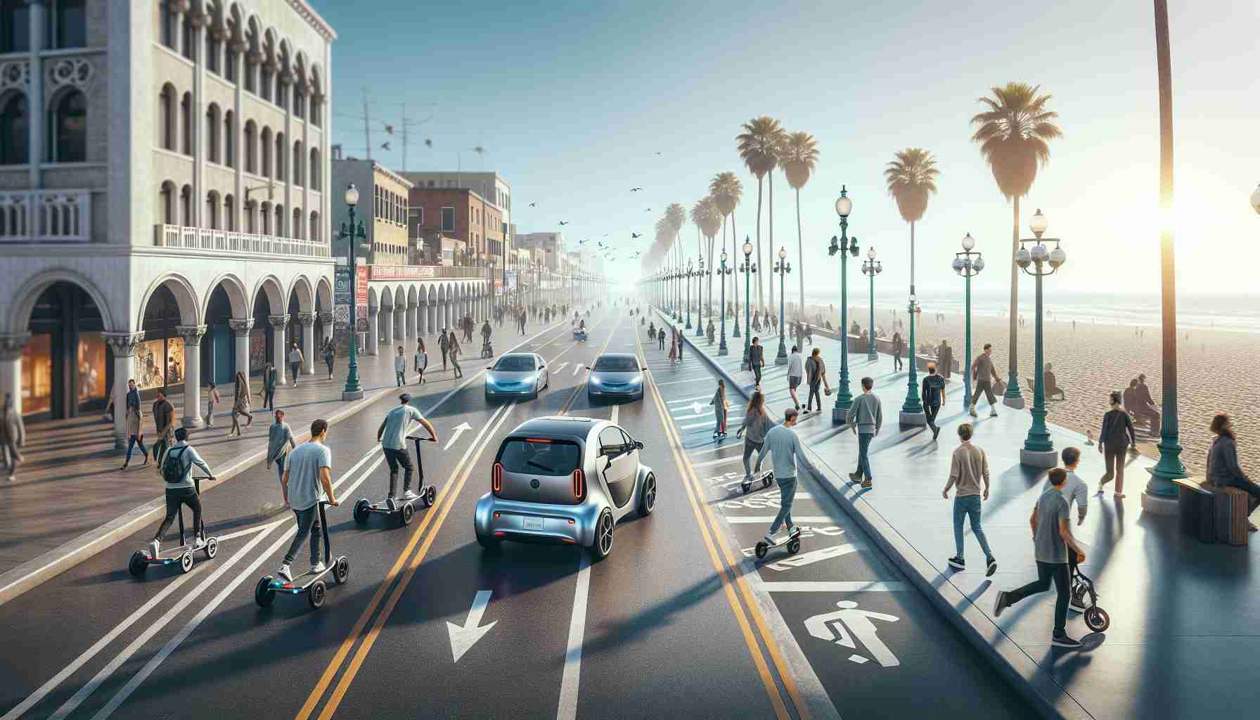 Improving Safety on Venice’s Boardwalk Amidst Rising Electric Vehicle Use