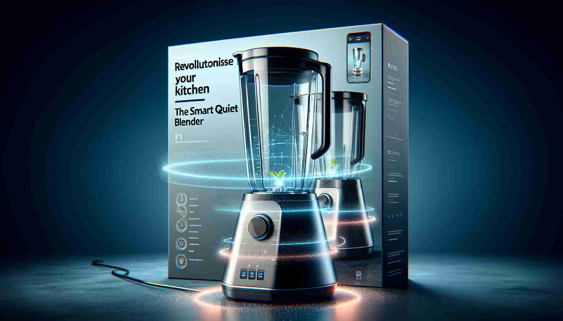 Revolutionise Your Kitchen: The Smart Quiet Blender P1