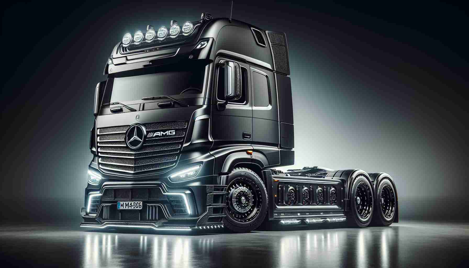 Introducing The AMG Tuned Powerhouse of Luxury: The Mercedes-Benz Truck