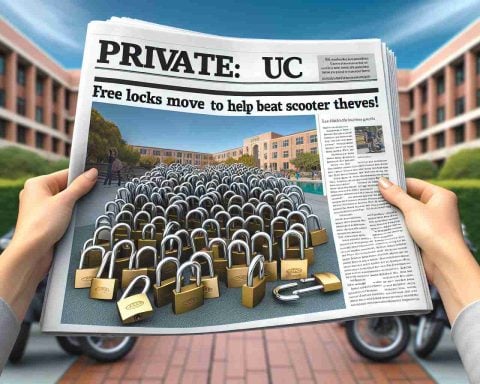 Shocking Move by UC: Free Locks to Help Beat Scooter Thieves!