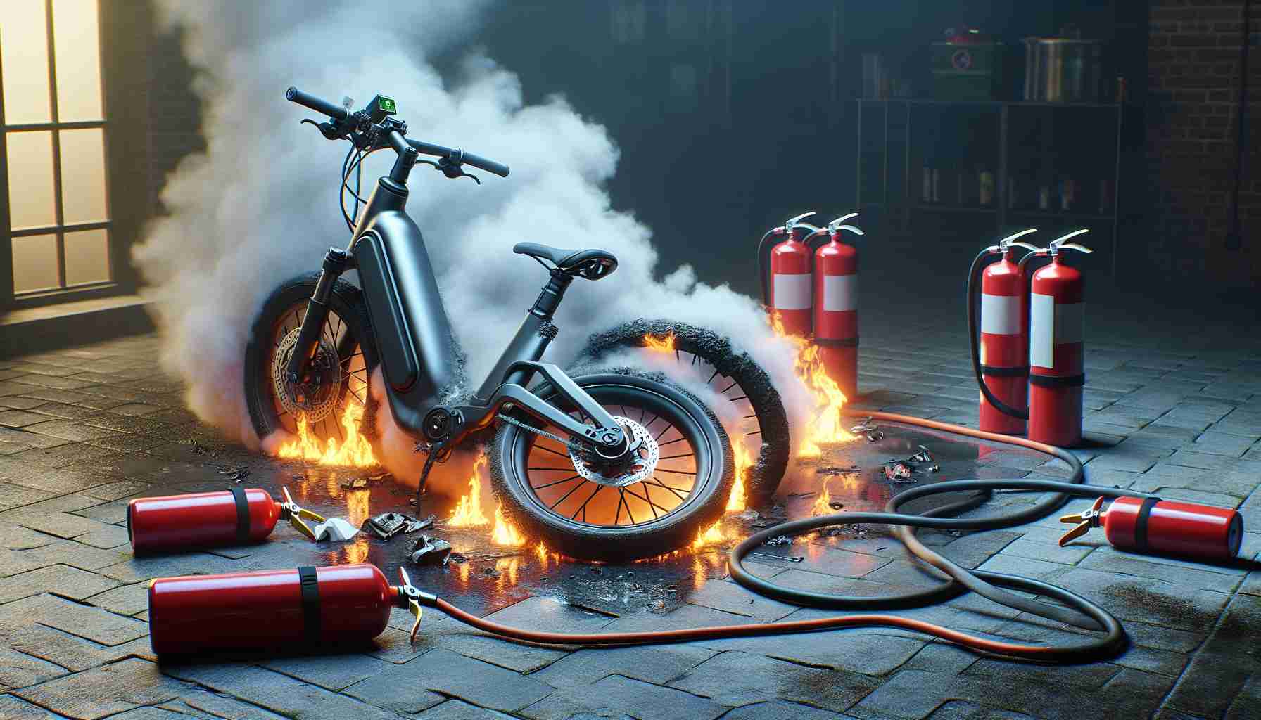 Are E-Bikes Ticking Time Bombs? Shocking Fire Incident Sparks Safety Concerns