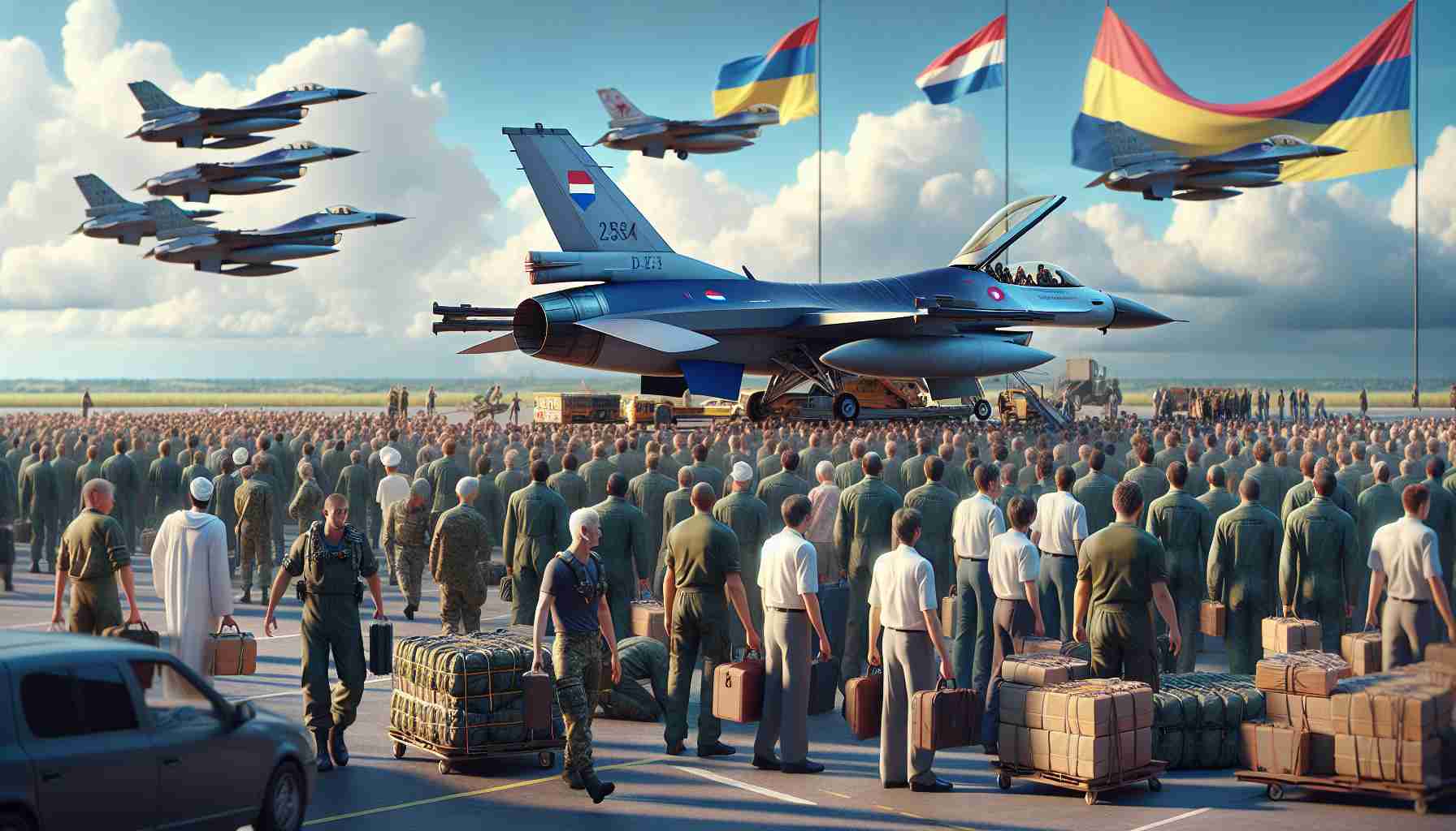 Netherlands Ramps Up Support for Ukraine with F-16 Deliveries