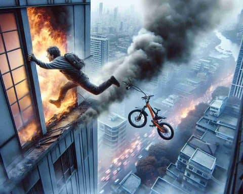 Narrow Escape: E-Bike Fire Sparks Dramatic Third-Floor Rescue