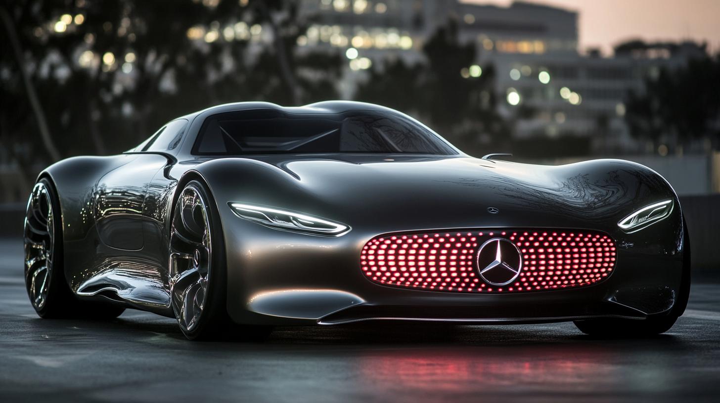 New Tech Sparks Transformation! Mercedes-Benz Steps Into the Future.