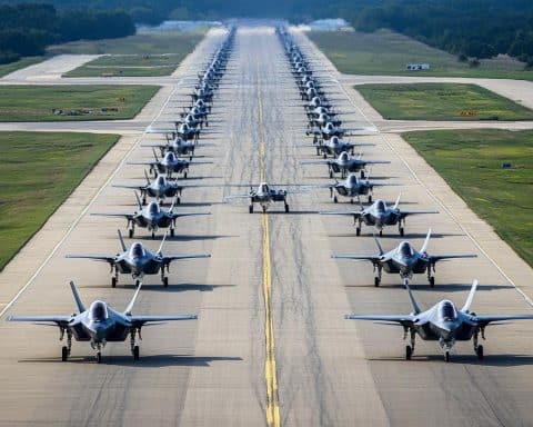 Shocking Arrival! F-35s Take Over Texas Base