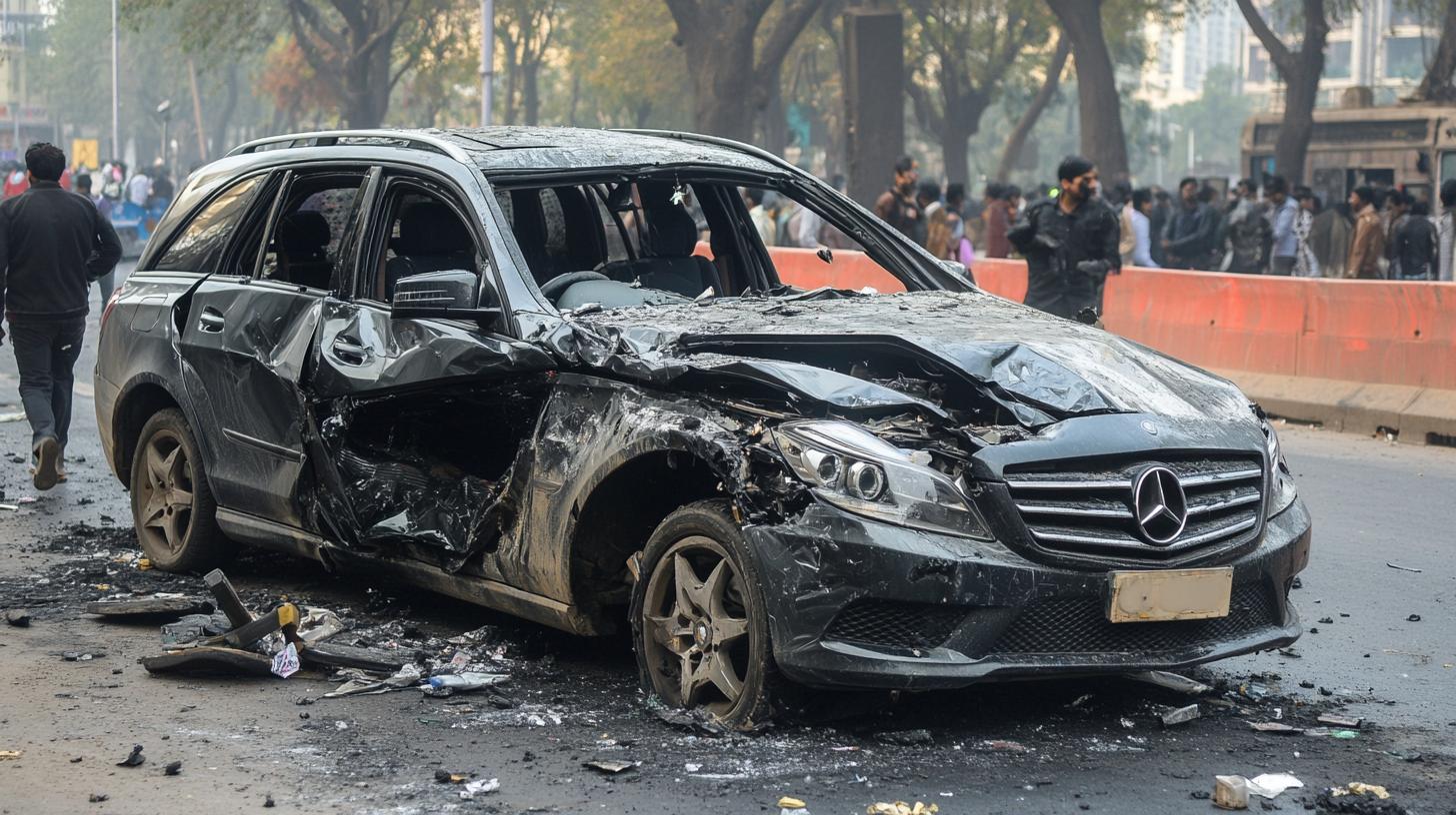 Mercedes Mishap in Delhi! Lawyer's Joyride Turns Sour