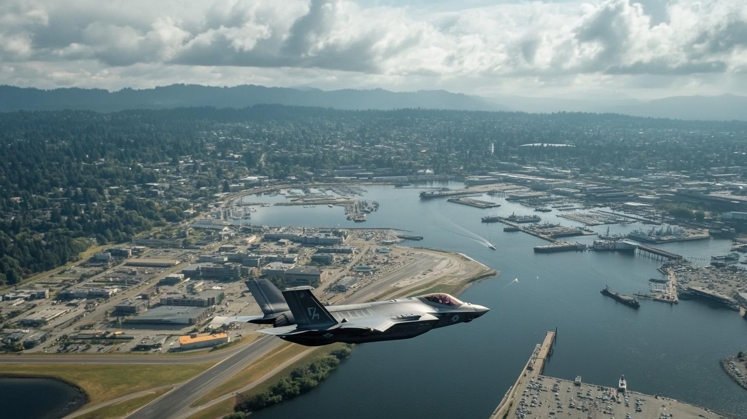 The Sky's the Limit! F-35A Jets Soar in Tacoma