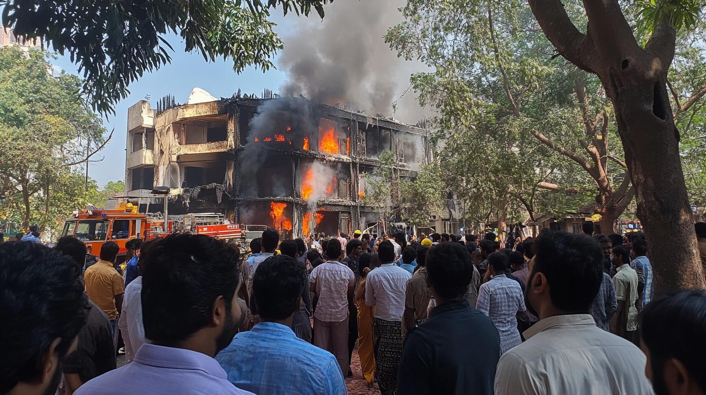 Tragic Turn of Events. Young Life Lost in Bengaluru Blaze.