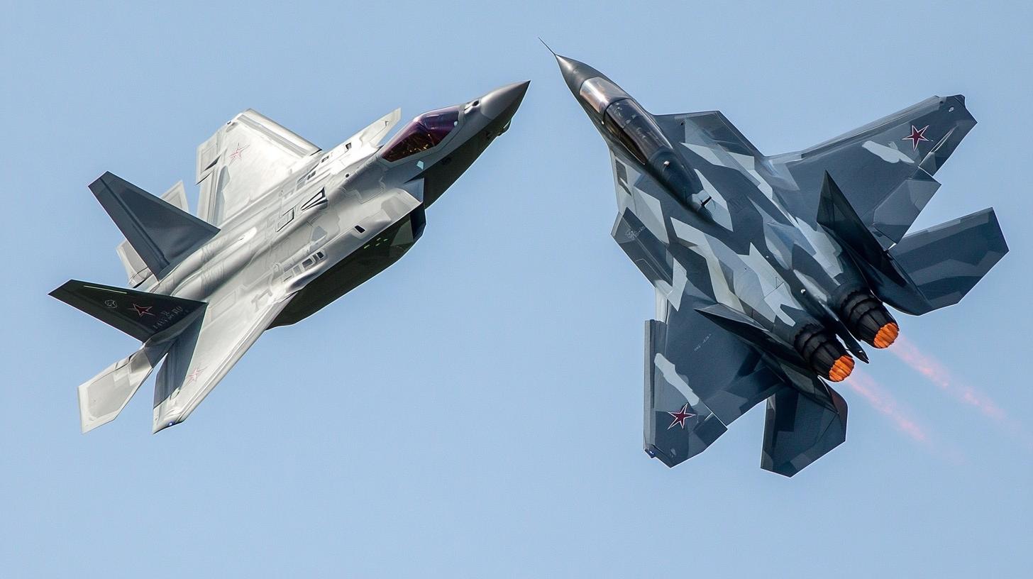 The Future of Aerial Dominance: F-35 vs. Su-57