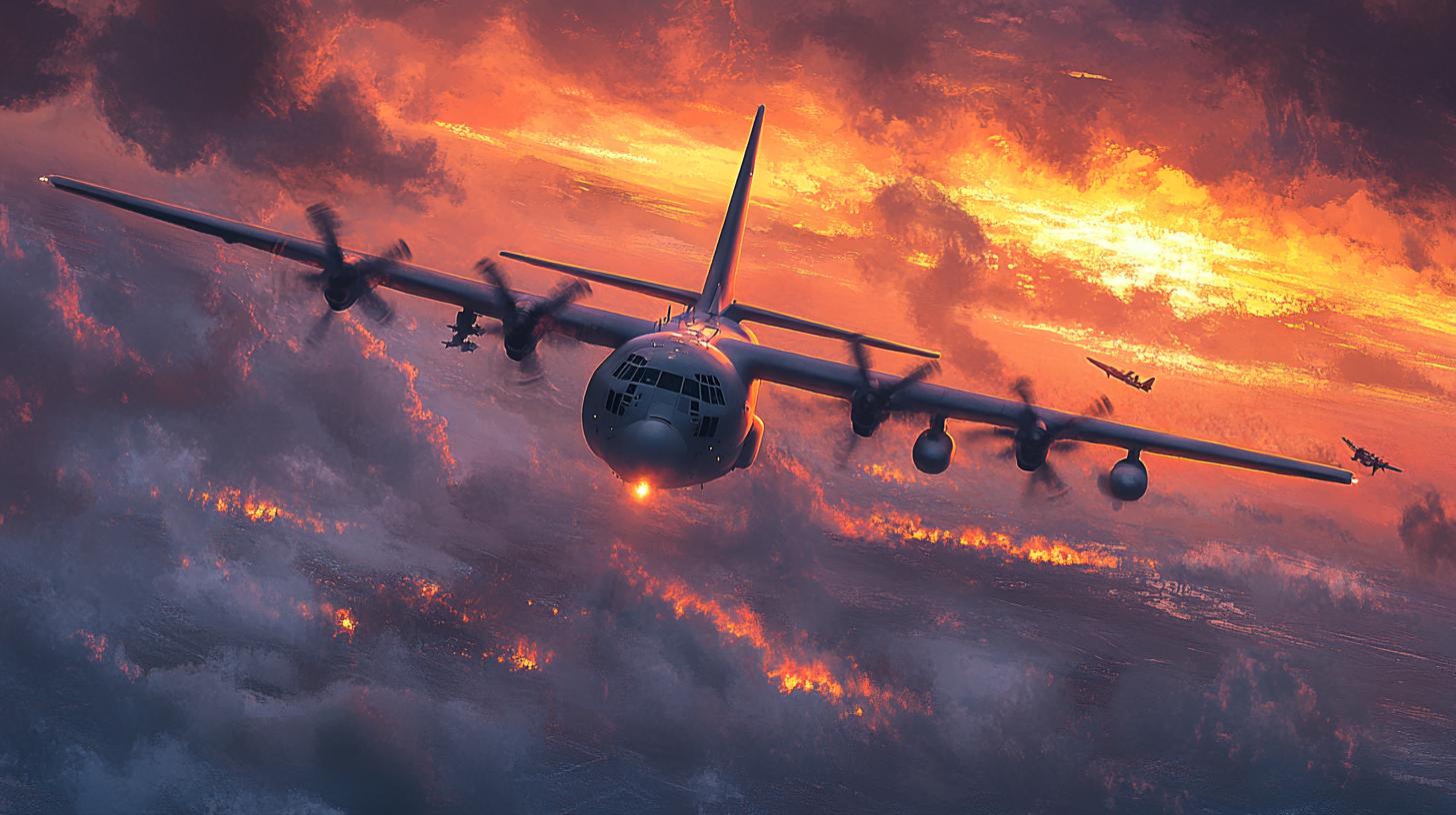 Silent Hunters of the Sky! How EC-130 Aircraft Redefine Modern Warfare.