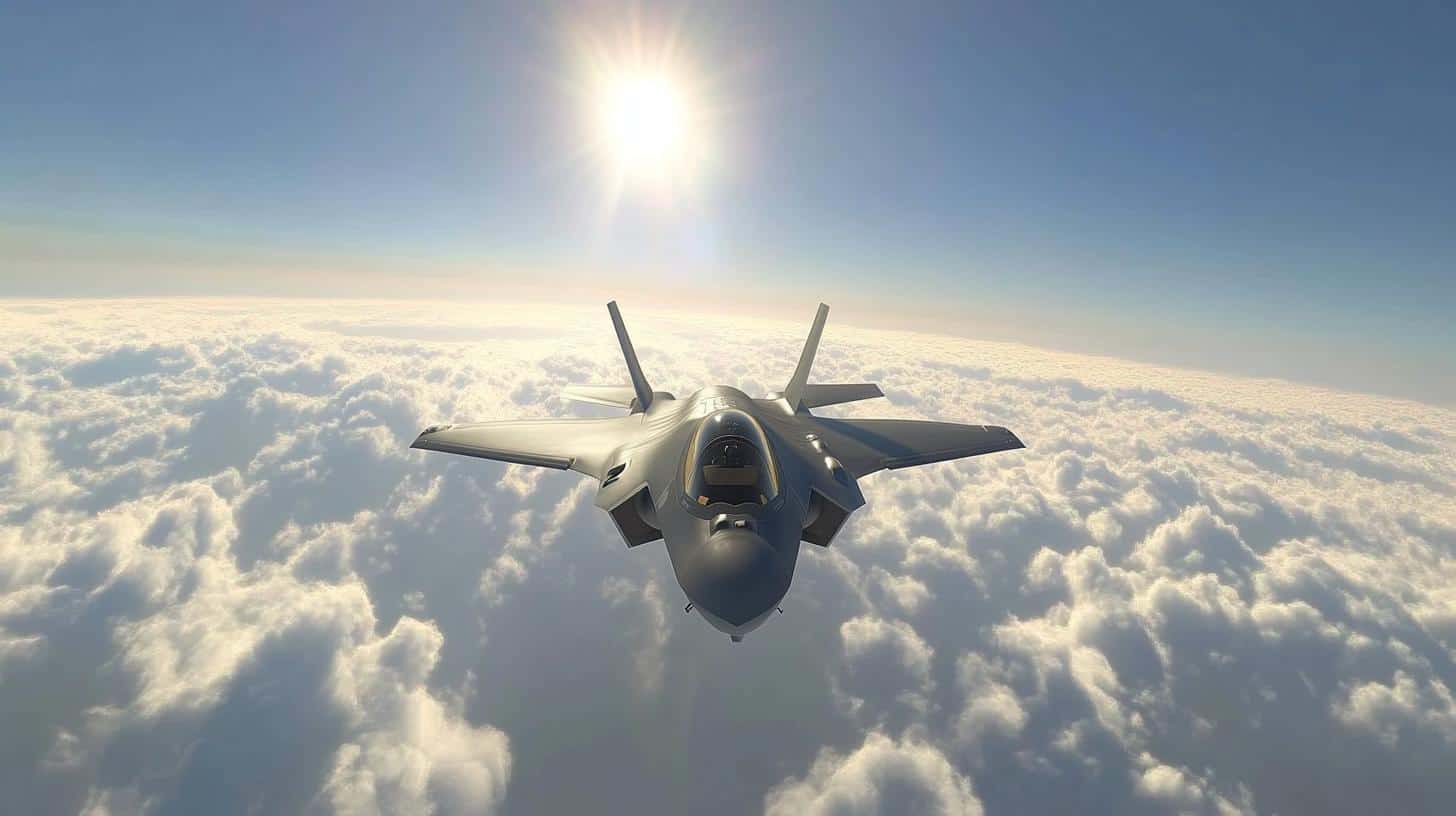 Revolutionizing Aerial Warfare: Lockheed Martin's F-35 Lightning II!