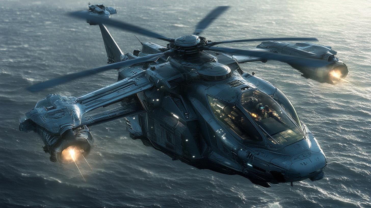 Revolution in Naval Warfare! The SH-60 Seahawk Gets a Futuristic Upgrade