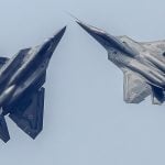 Battle of the Titans: China’s J-20 vs. Russia’s Su-57