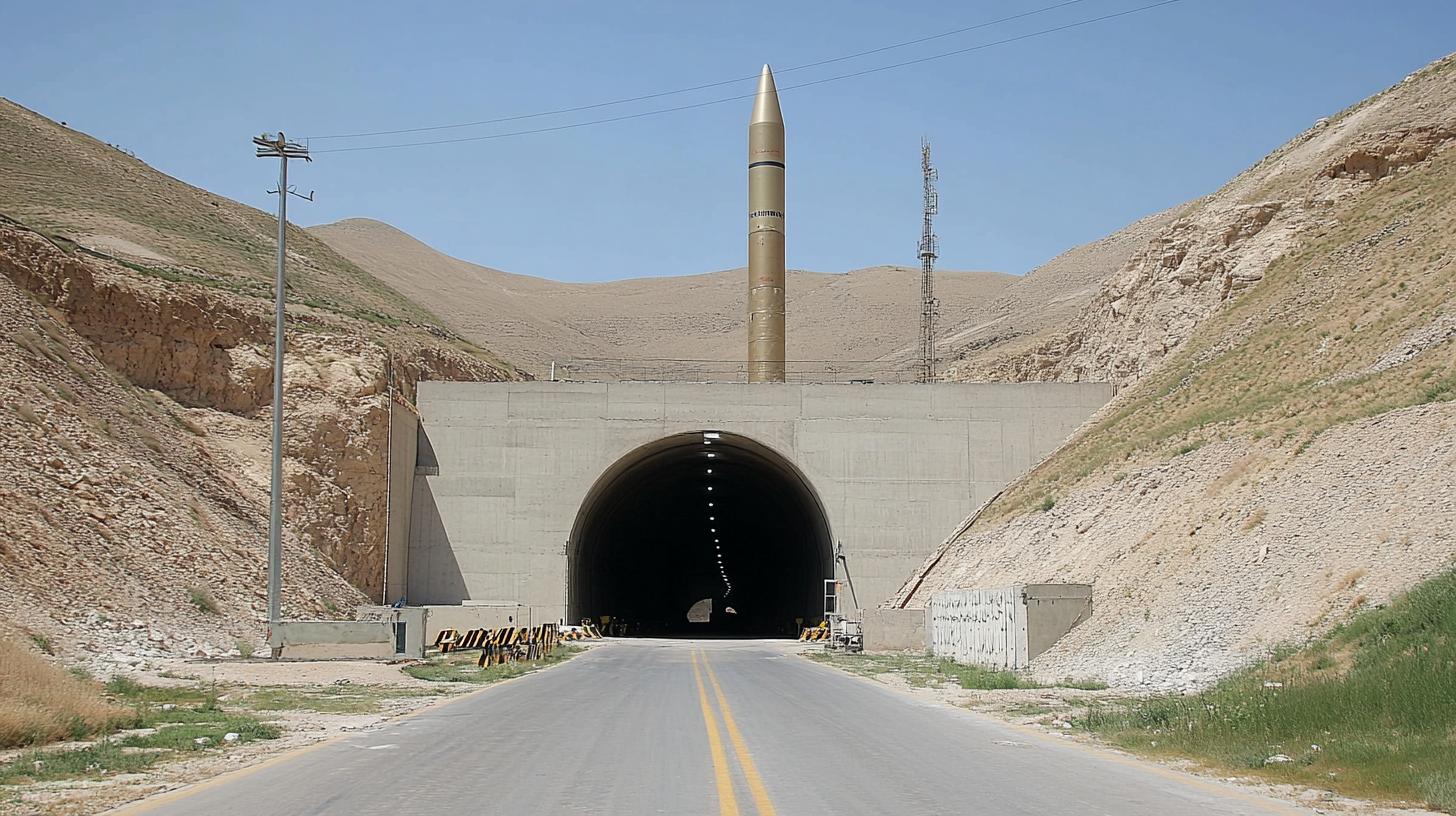 Iran's Mysterious Move! New Missile Shelters Spark Global Curiosity.