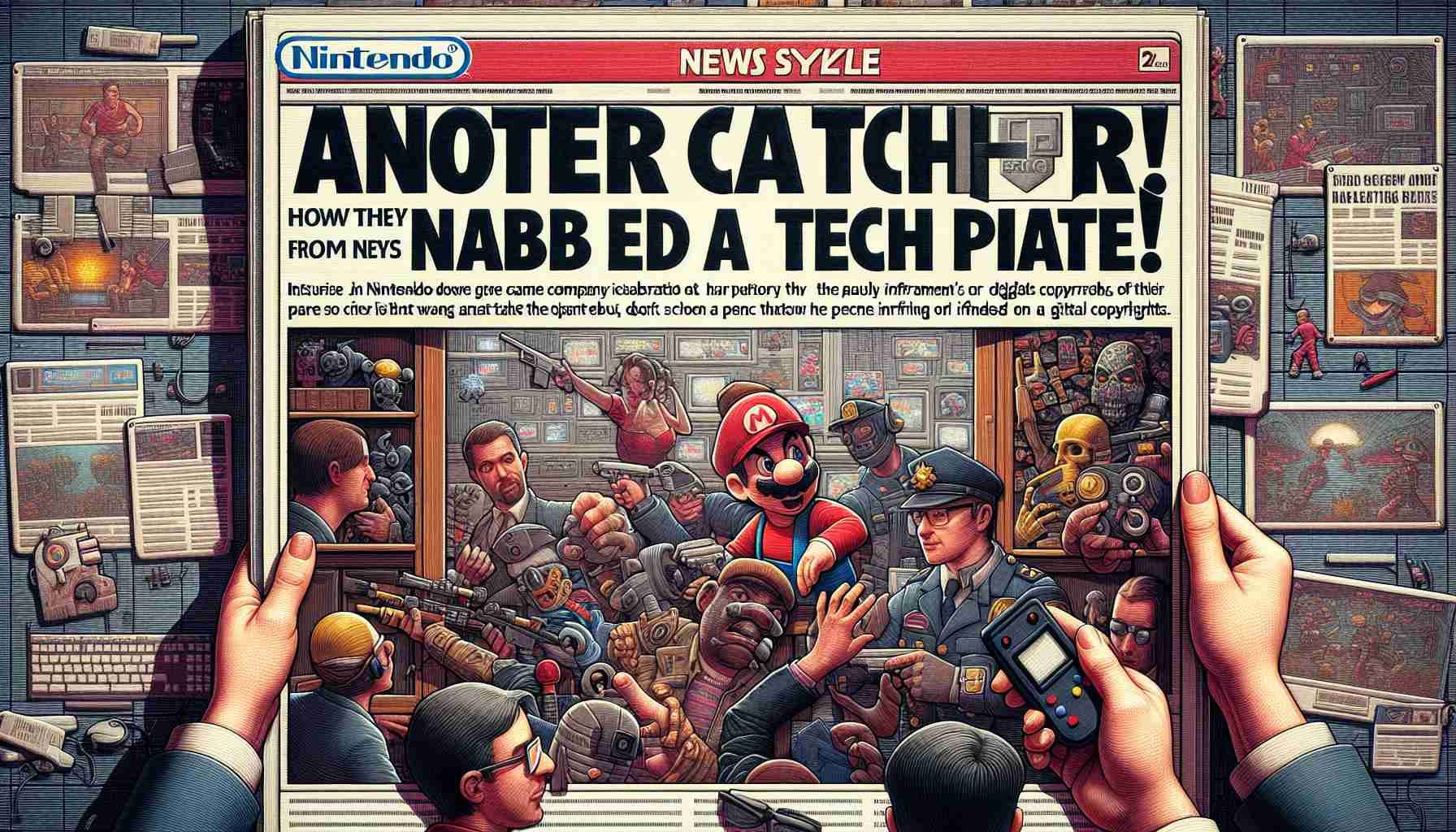 Another Catch for Nintendo! How They Nabbed a Tech Pirate.