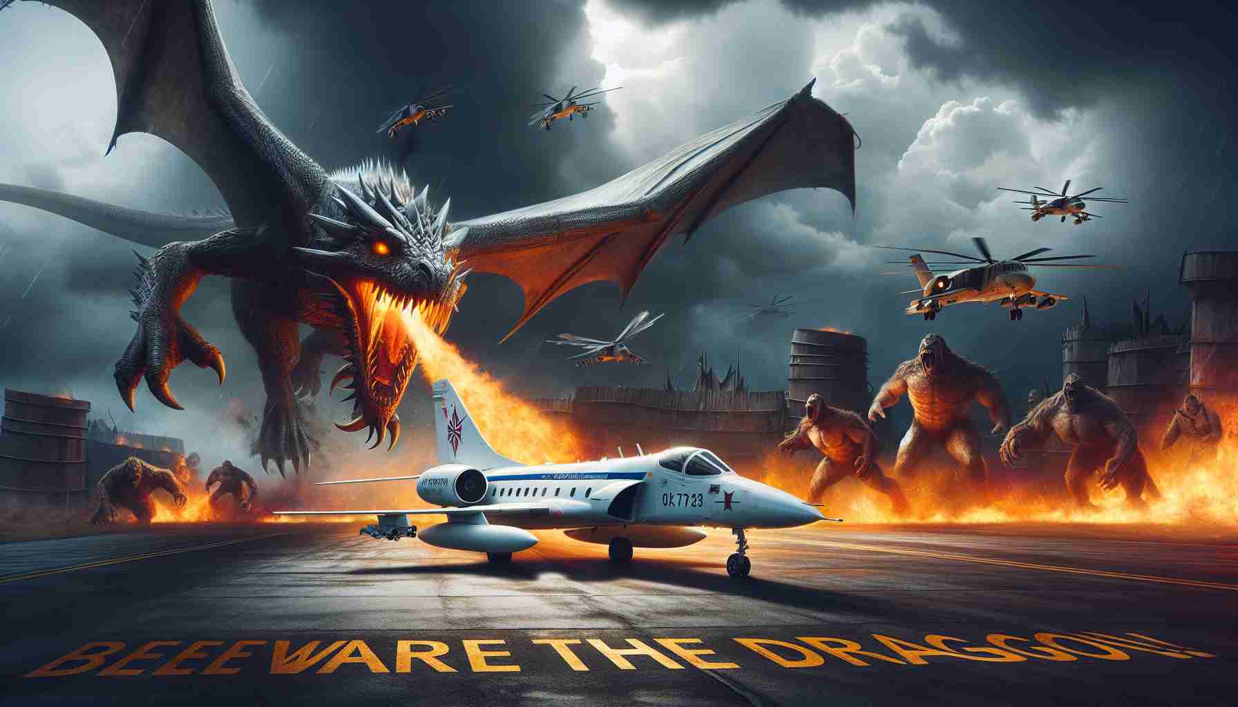 Beware the Dragon! Russian Jet Fights Fantasy Foes.