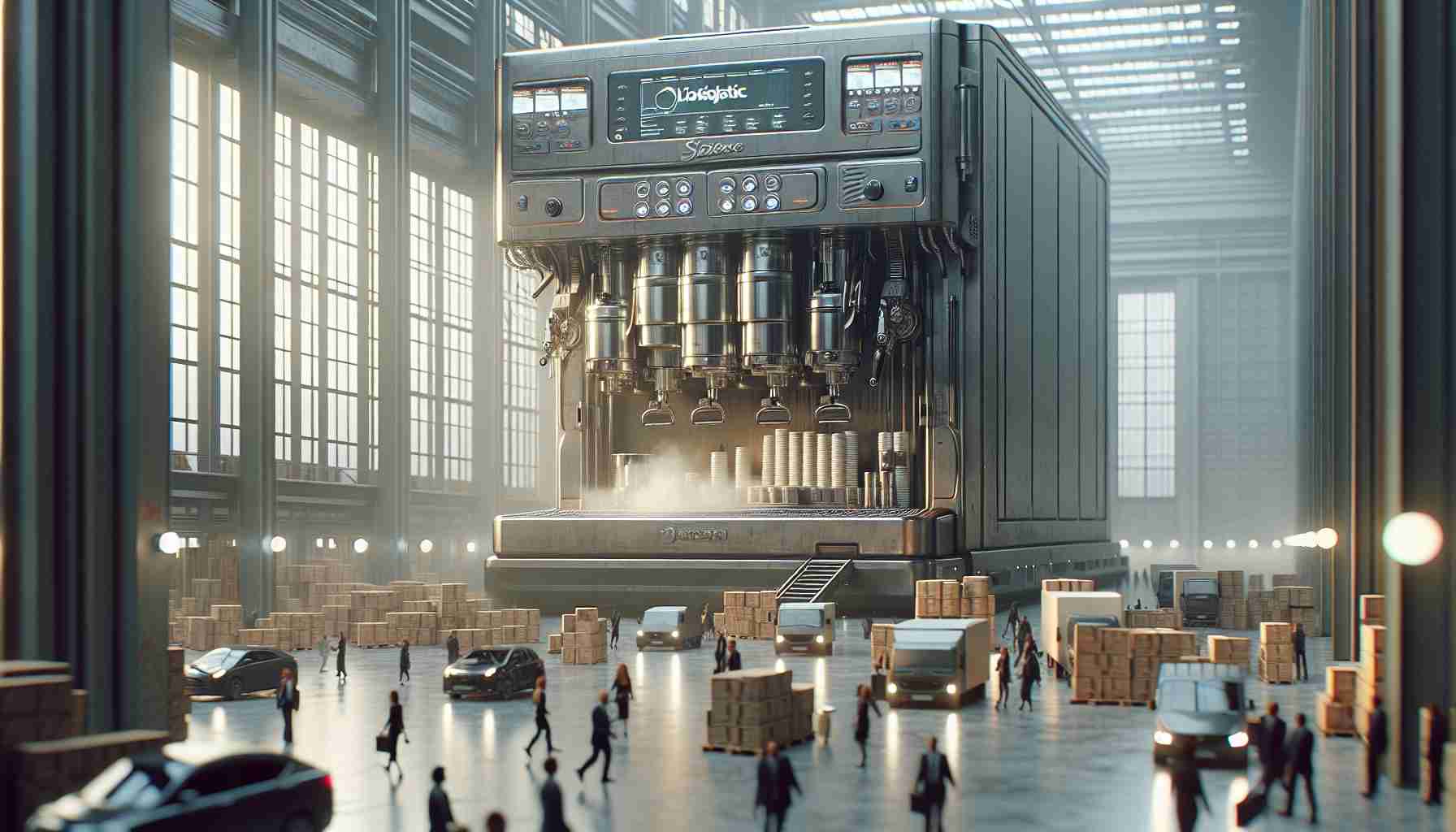 Coffee Machine Chaos! How One Giant Appliance Became a Logistics Nightmare