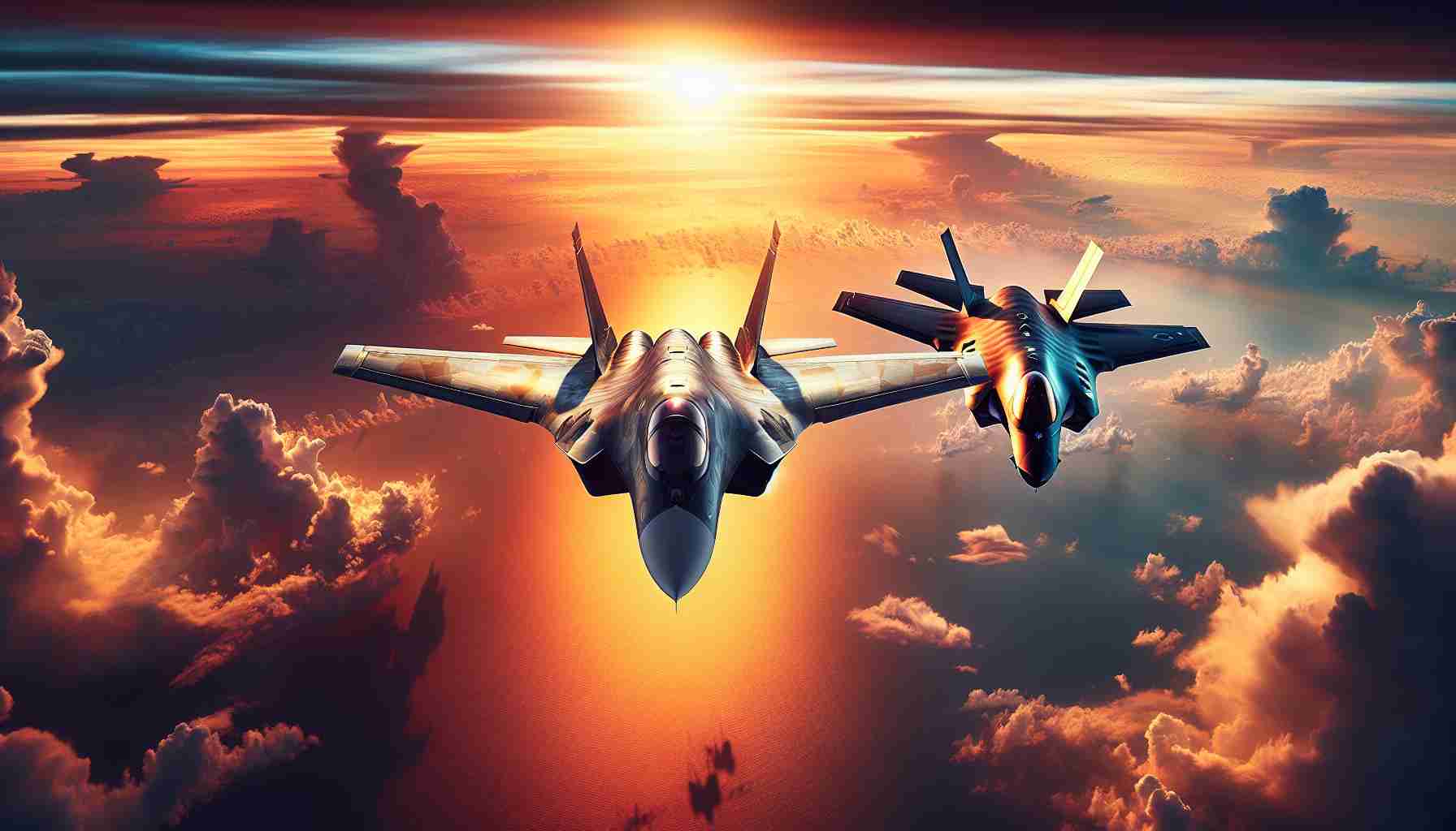 Groundbreaking Technological Showdown: The SU-35 vs F-35!