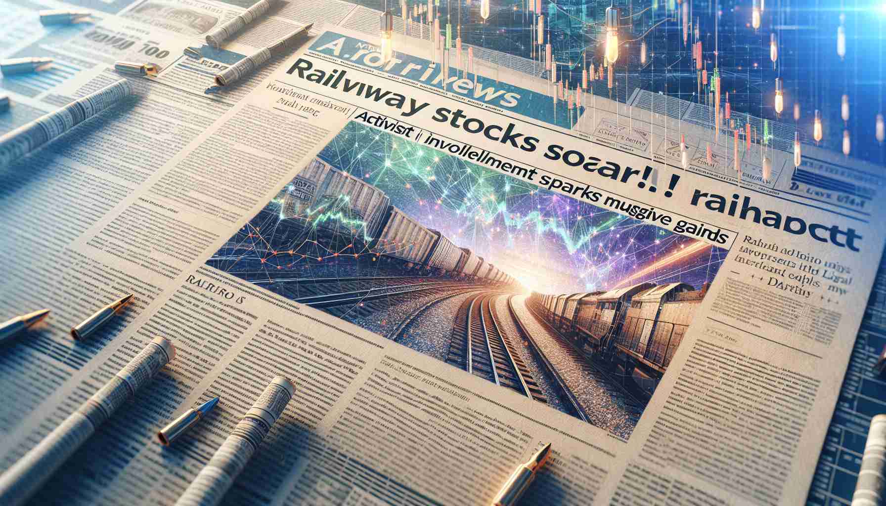 Railway Stocks Soar! Activist Involvement Sparks Huge Gains!