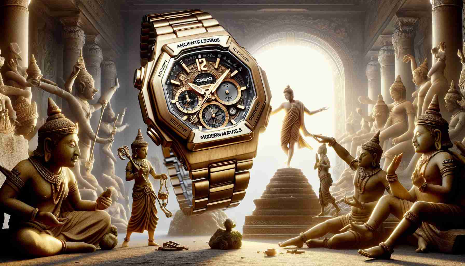 Ancient Legends Meet Modern Marvels. Discover The Story Behind Casio's Latest Creation!