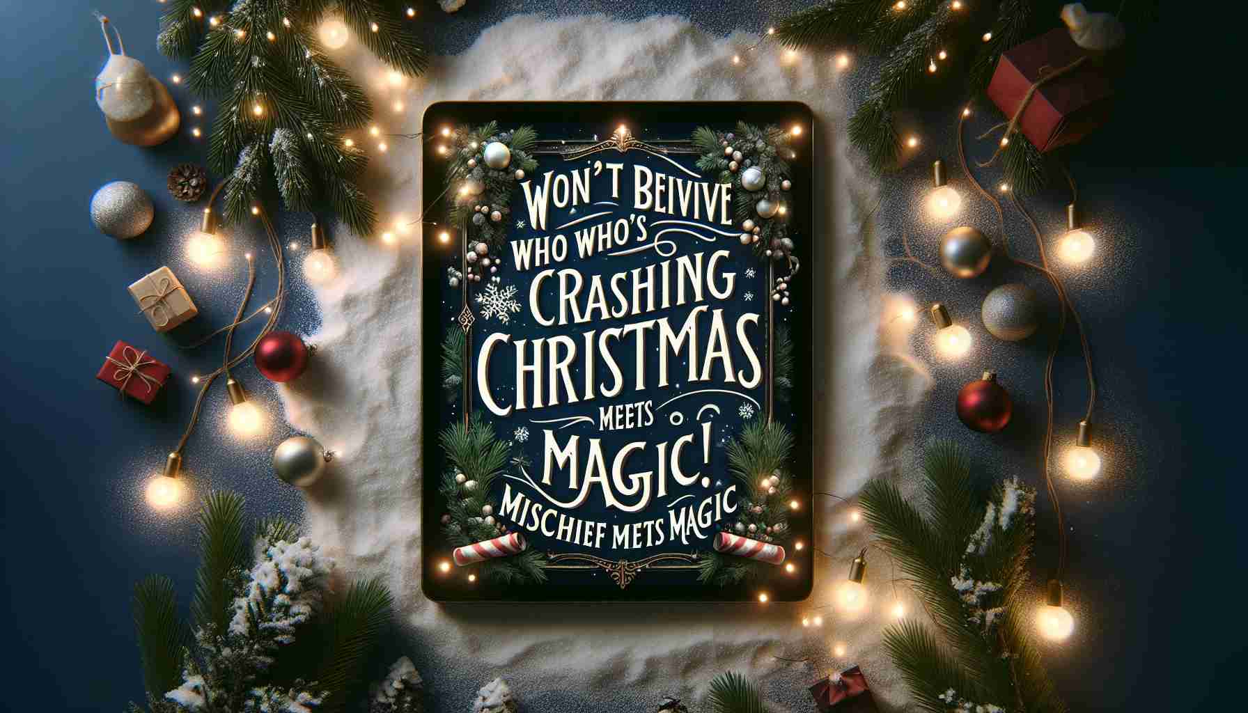 You Won't Believe Who's Crashing Christmas This Year! Mischief Meets Magic!