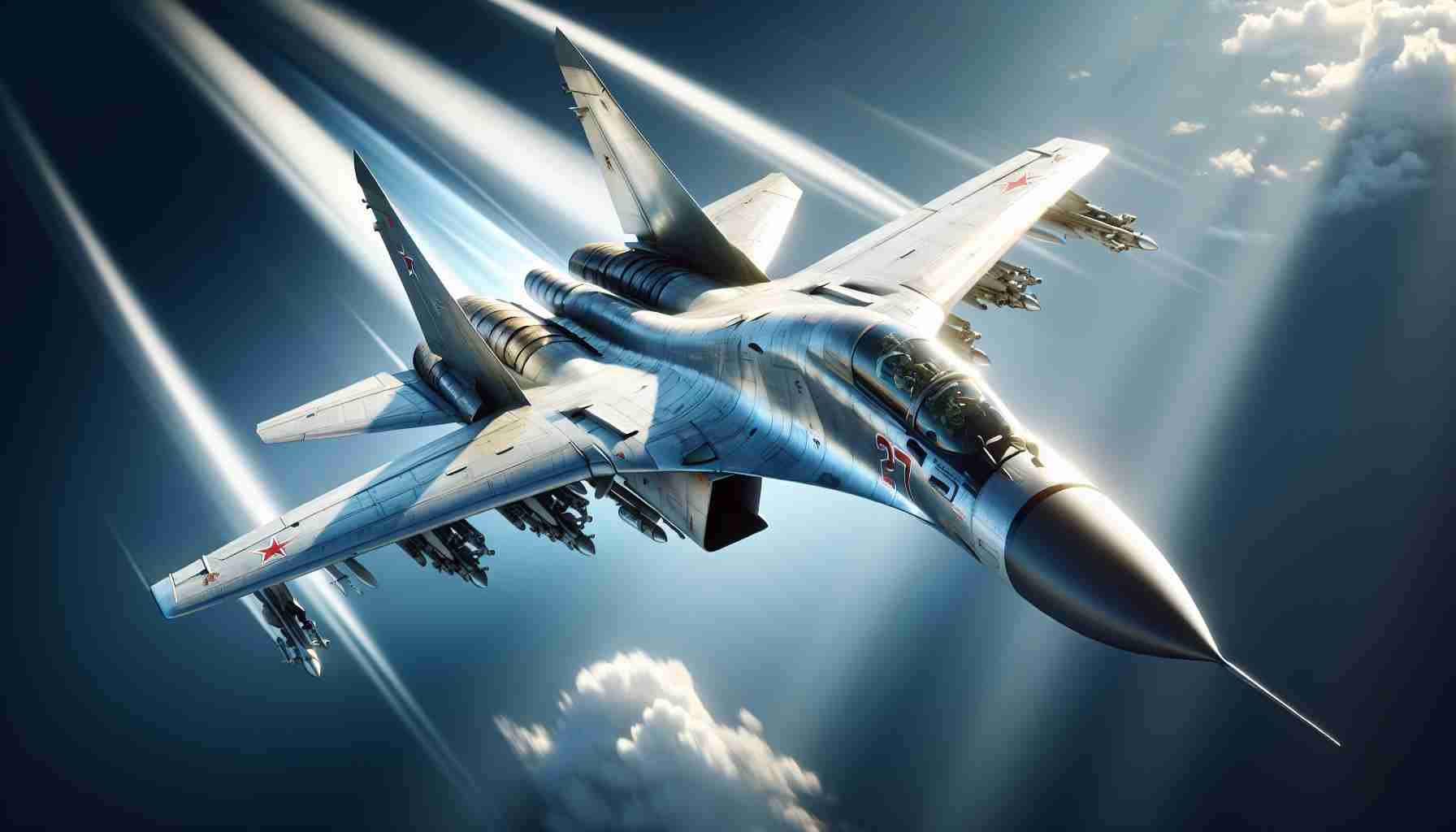 Legendary Fighter or Outdated Relic? The Su-27’s Air Power Unveiled.