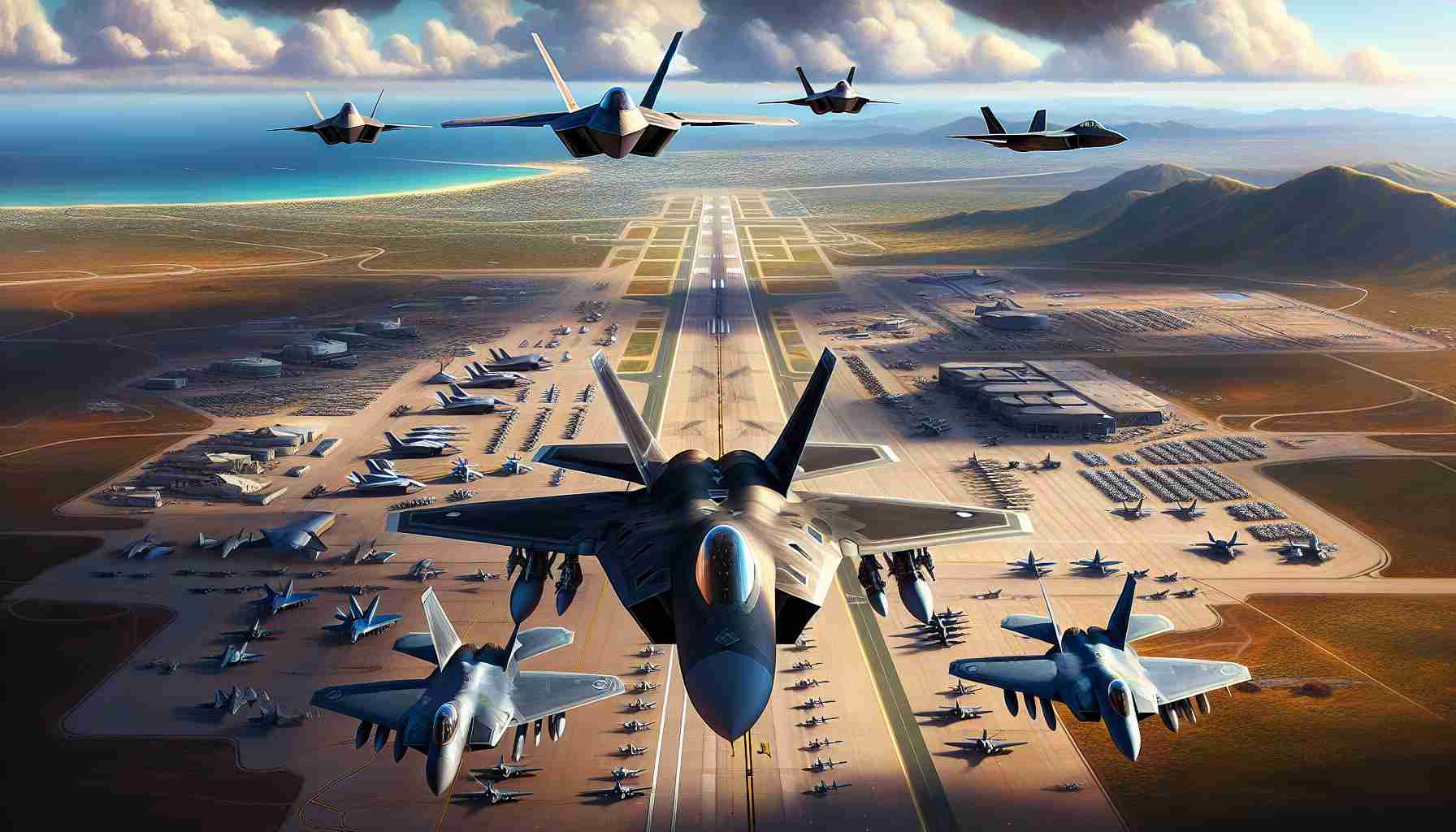 New Age of Power: Kadena Air Base Welcomes F-22 and F-16 Fighters as F-15Cs Make Their Exit