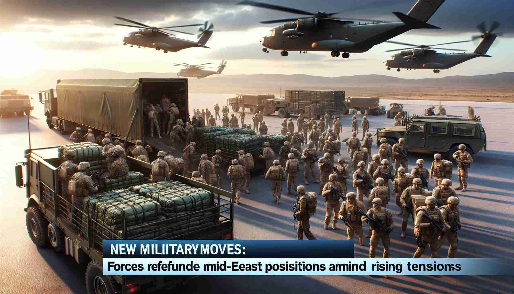 New Military Moves: U.S. Reinforces Middle East Forces Amid Rising Tensions