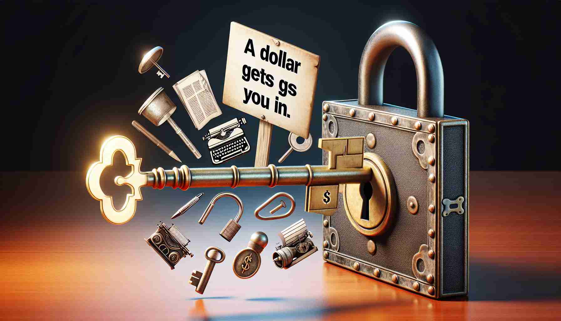 Unlock Journalism's Treasures. A Dollar Gets You In!