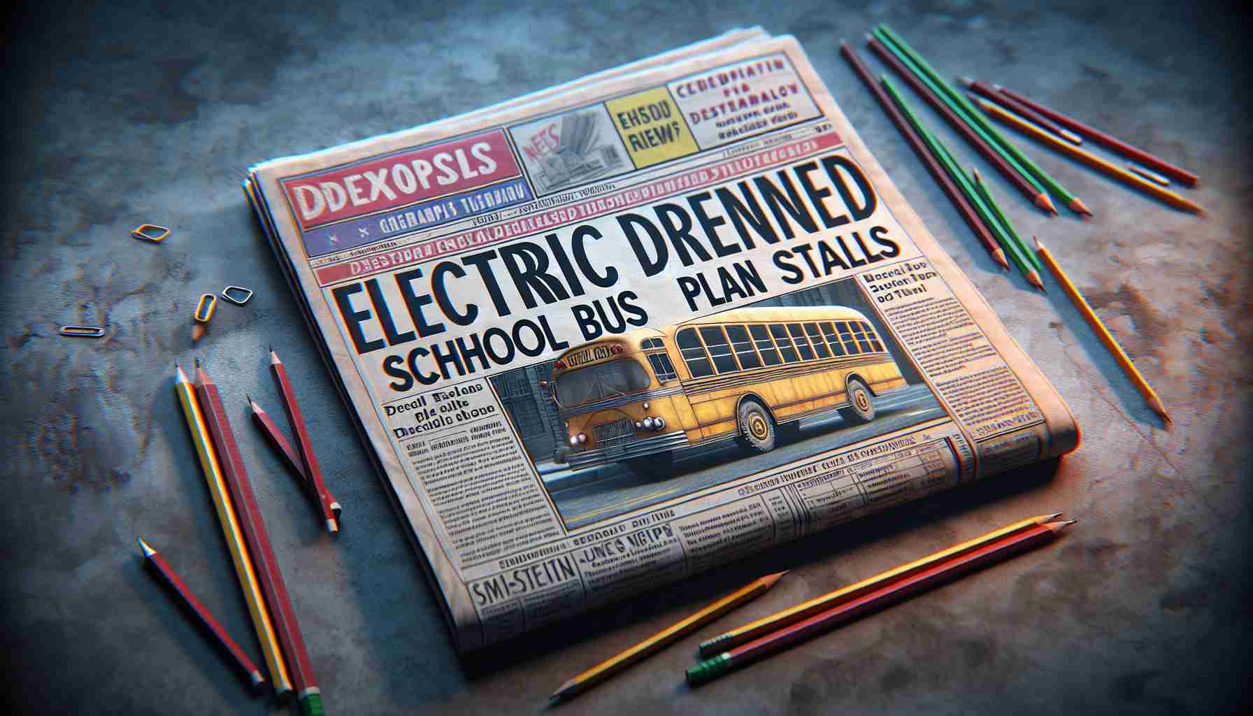 New Title: Electric Dreams Denied! School Bus Plan Stalls