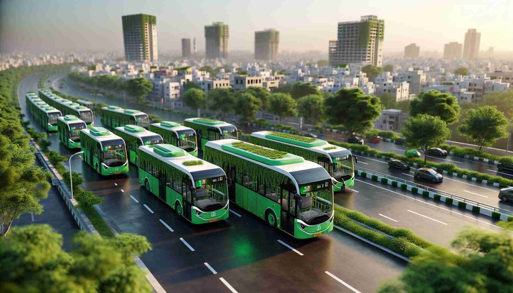 Hyderabad's Green Initiative: E-Buses Set to Revolutionize Public Transport