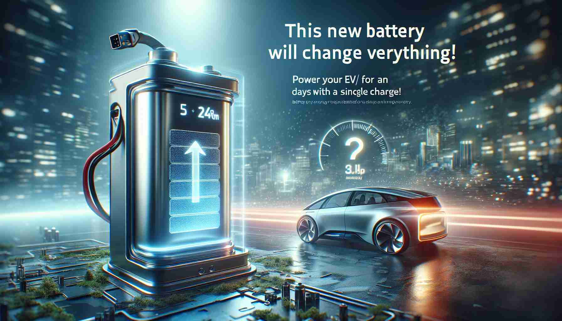 This New Battery Will Change Everything! Power Your EV for Days On a Single Charge!