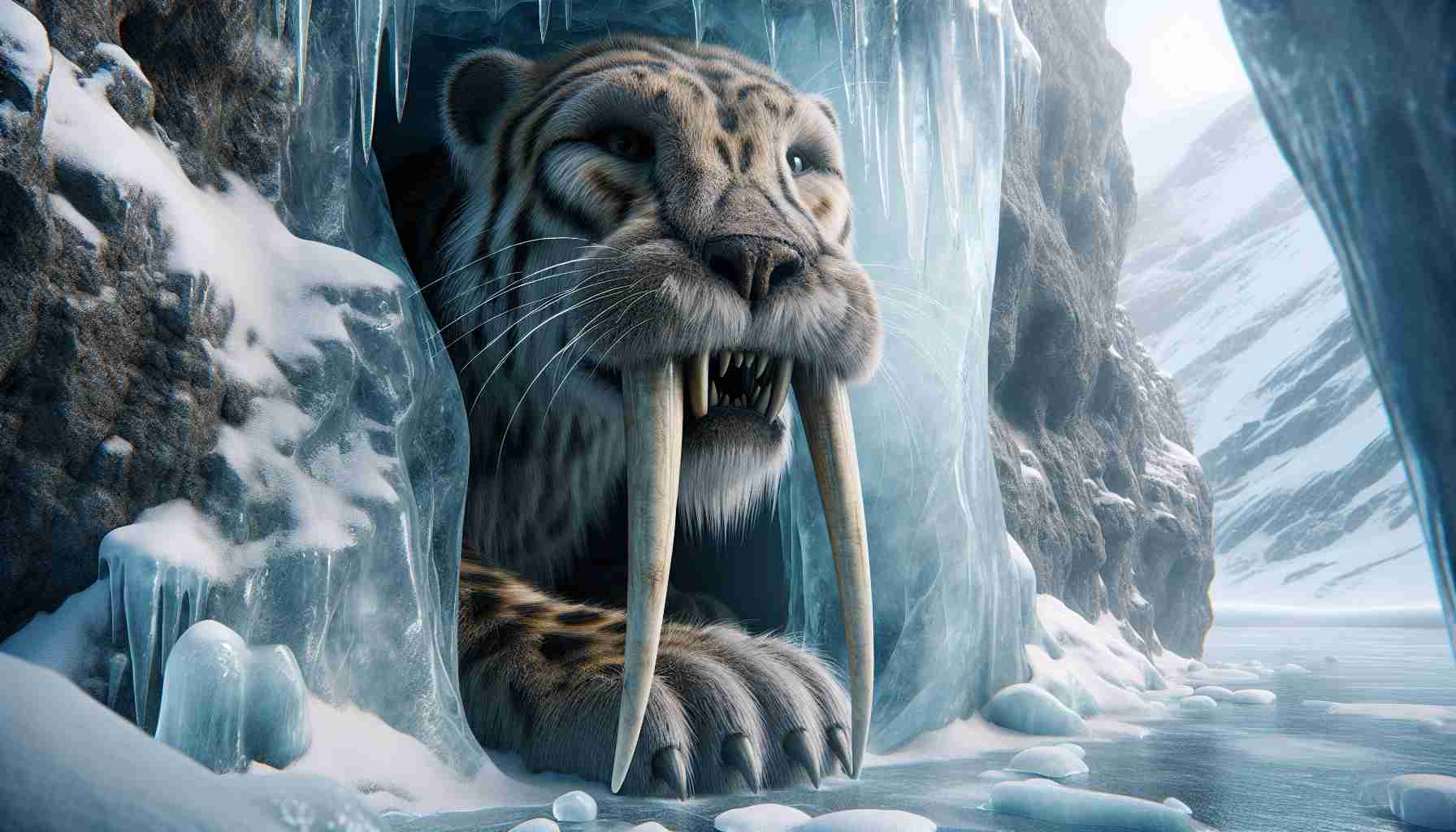 A Frozen Legacy! Discover the Ancient Saber-Toothed Cat