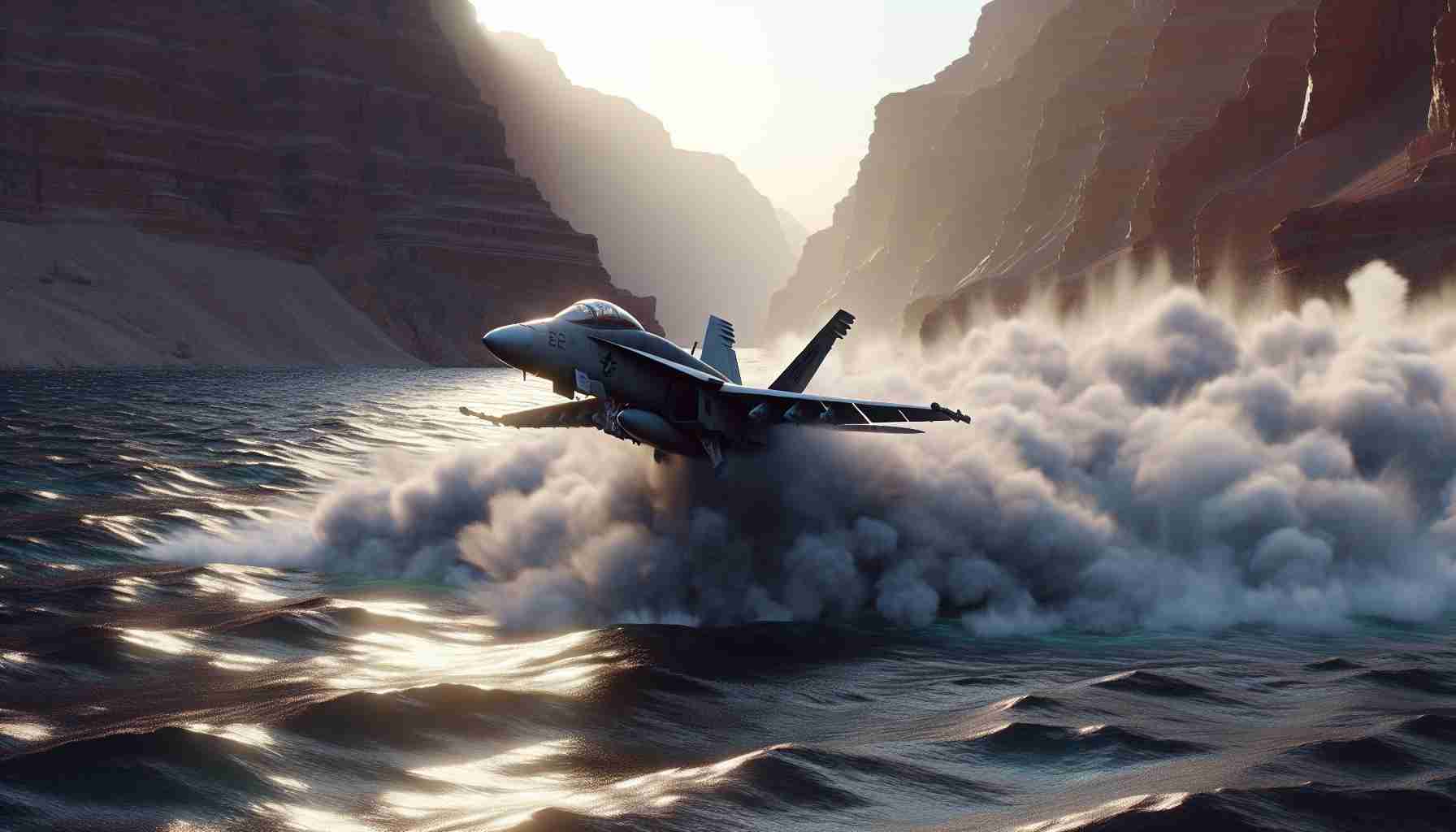 Close Call in the Red Sea! Second Navy Jet Narrowly Escapes Disaster!