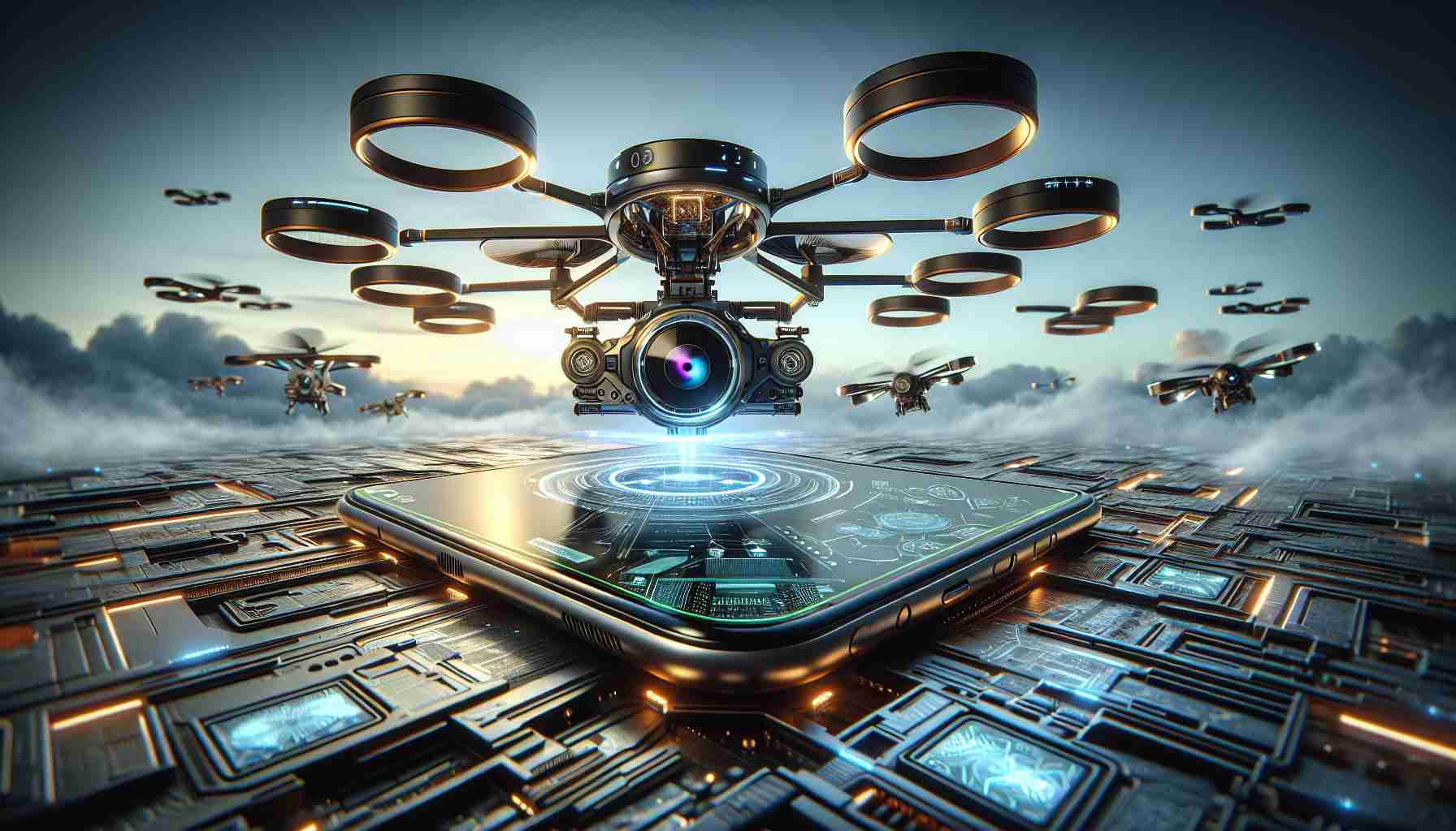 Unleashing the Future! Samsung's Drone Camera Phone Revolution