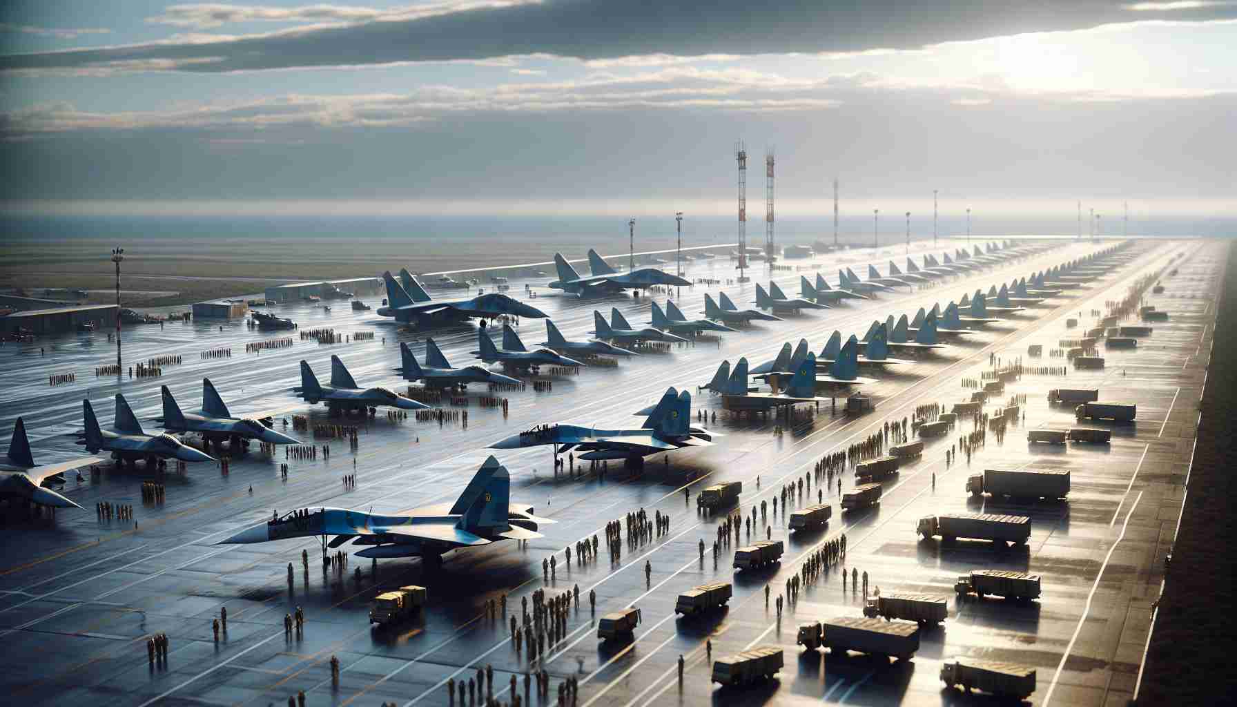 Surprising Move! Ukrainian Jets Allegedly Operate from NATO Base!